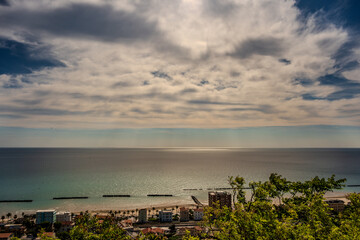 Fototapeta premium Grottammare, Marche. Spectacular glimpses, views and panoramas.