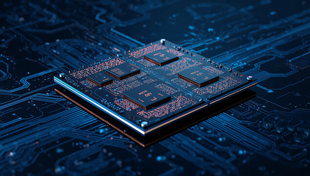 AI向けチップレットを実装した高密度半導体基板