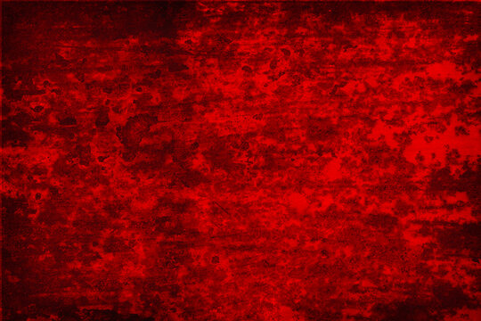 red and black abstract background or texture, Blood background  for Halloween with gradients shadow horizontal shape, copy space (High resolution) , real photo