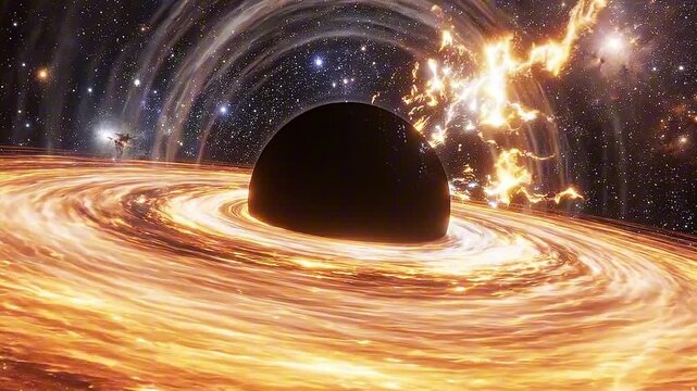Zoom intro of how a blackhole forms