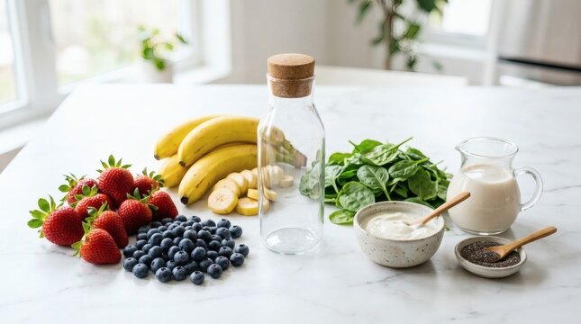Healthy Smoothie Ingredients 