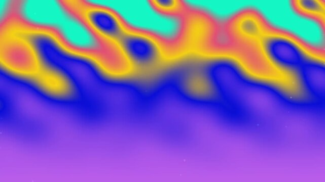 Vibrant abstract wave pattern with fluid color transitions