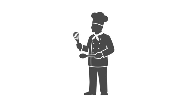 Man in uniform holding magnifying glass.