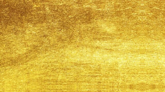 Abstract golden background texture with metallic shimmer.
