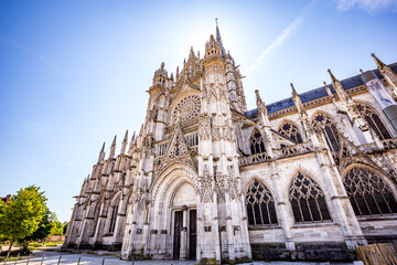 Obraz premium Cathedral of Our Lady, Evreux, France, exteriors