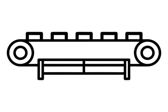 Industrial Conveyor Belt Factory Line Component