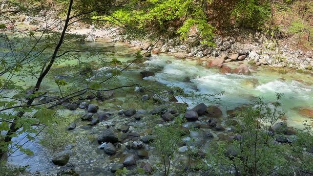 Orrido della Slizza, beautiful canyon in Italy, close to Tarvisio