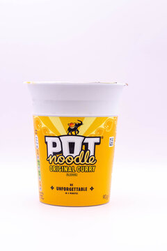 A Pot of Original Curry Pot Noodle