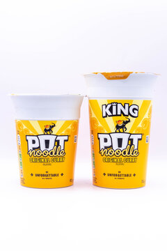 A Pot of Pot Noodle and King Pot