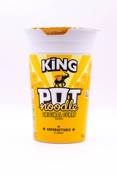 A Pot of Original Curry Pot Noodle