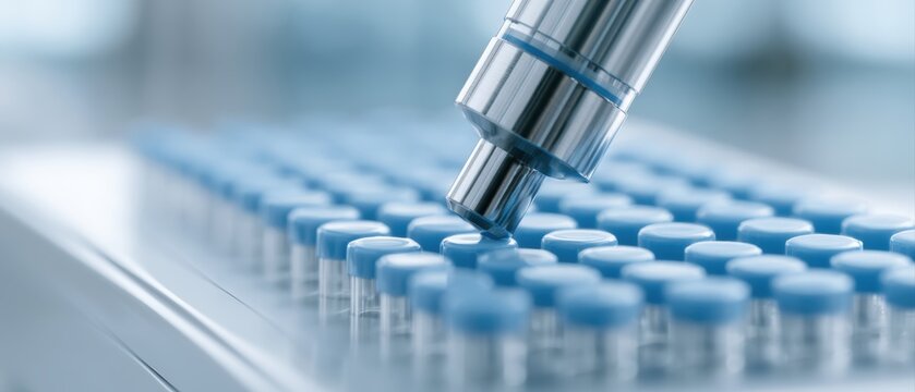 AI-assisted drug discovery laboratory accelerating pharmaceutical innovation and treatment development