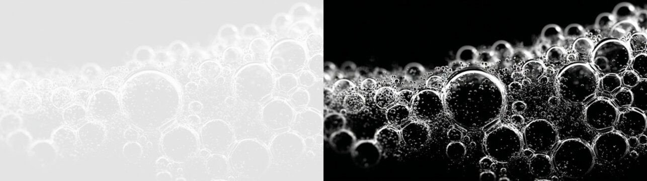 Transparent png of floating soap bubbles with clear liquid and air isolated on background realistic clean overlay with sparkling iridescent spheres for fresh and hygienic design bubble water blower