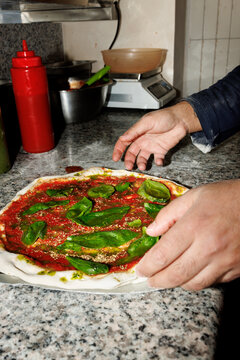 Pizza preparation
