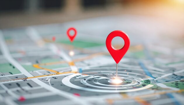 Geo targeting strategy concept achieving business success through location based marketing