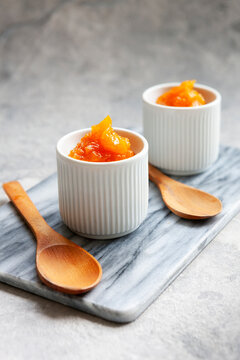 Homemade Doce de Abobora, Traditional Pumpkin Sweet from Brazilian Festa Junina Festival