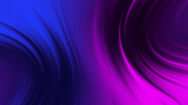Abstract liquid motion background featuring fluid gradient waves of deep blue and bright magenta colors flowing in seamless loops for modern creative digital art presentation or screen saver designs.