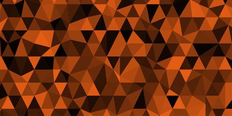 Obraz premium Abstract background of small triangles vector illustration
