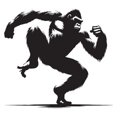 gorilla, silverback gorilla, mountain gorilla, western gorilla, eastern gorilla, baby gorilla, gorilla family, giant ape, primate, wildlife, wild animal, jungle, rainforest, African wildlife. © Maan