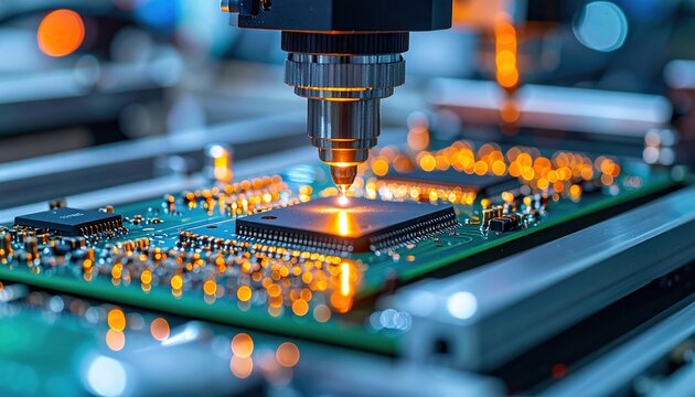 Precision manufacturing process supporting reliable electronic component production