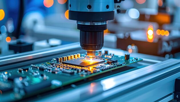 Precision manufacturing process supporting reliable electronic component production