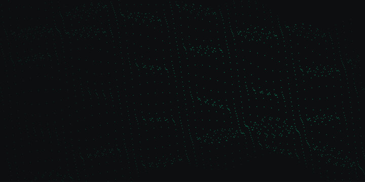 Futuristic digital binary code background, glowing green matrix data stream on dark surface, abstract computer programming technology vector