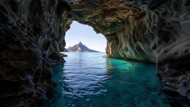 cave in the sea