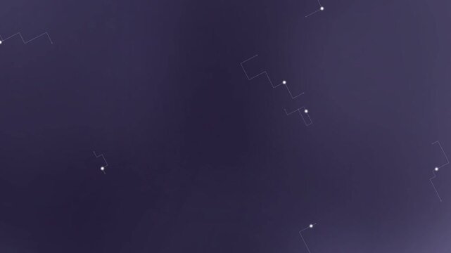 Motion watercolor Abstract Constellation Patterns Connecting Stars on a Dark Gradient Background with Subtle Grid Overlay perfect for romantic and fem