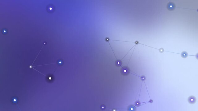 Motion watercolor Abstract Network Connections Glowing Dots and Lines on a Gradient Background Digital Art ideal for feminine designs blog headers soc