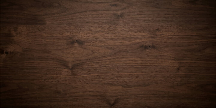 Warm walnut wood texture background, abstract timber surface with flowing natural grain
