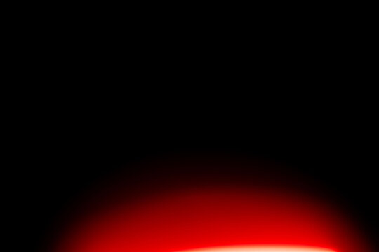 Red light leak rising from bottom edge with dark copy space overlay