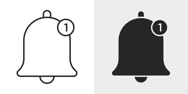 Notification Badge Icon represents unread alerts and activity indicators.