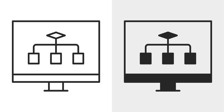 System Architecture Icon represents overall system structure and organization.