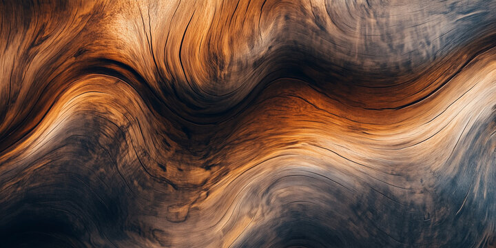 A rich dynamic abstract background displaying swirling waves of dark liquid marble with glowing orange and copper veins