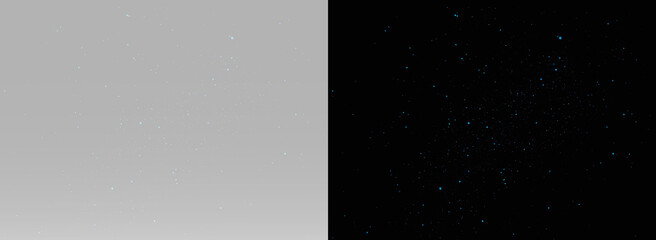Minimal blue stardust particles with glowing cosmic lights and soft galaxy dust for elegant space design © Alehandro