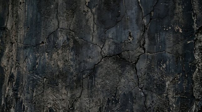 Dark cracked tree bark texture background.