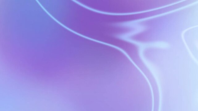 Motion watercolor Abstract flowing iridescent purple and blue liquid silk fabric waves background animation suitable for use in web design social medi