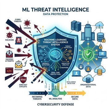 Advanced artificial intelligence system guarding enterprise networks against digital vulnerabilities and malicious data attacks with smart technology