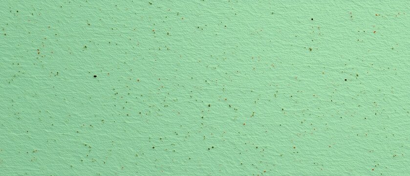 Dep sea green Natural ecru paper fiber texture background with tiny colored speckles, recycled ecru paper background, 