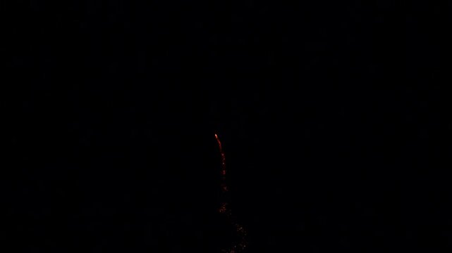 Firecrackers with alpha matte