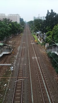 railway in the countryside