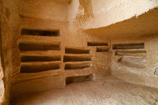 Al Ula old city , Saudi Arabia jun 7 2026: The Nabataeans or Nabateans Tombs Civilization in Madain Saleh in Al Ula