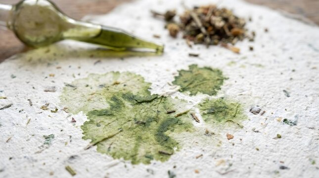 Close-up of Cannabis Concentrate Extraction Process: This image provides an intimate view of the cannabis concentrate extraction process.