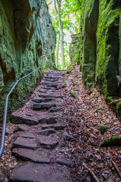 Devil's Gorge (Teufelsschlucht) Ernzen Rhineland Palatinate Germany