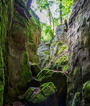 Devil's Gorge (Teufelsschlucht) Ernzen Rhineland Palatinate Germany