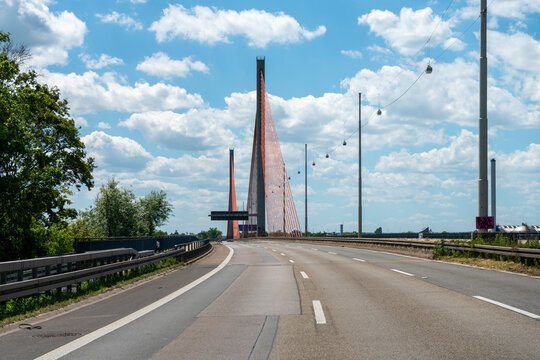 Friedrich-Ebert-Br&uuml;cke (Nordbr&uuml;cke/Rheinbr&uuml;cke Bonn-Nord), Juni 2026