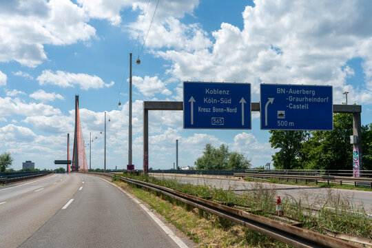 Friedrich-Ebert-Br&uuml;cke (Nordbr&uuml;cke/Rheinbr&uuml;cke Bonn-Nord), Juni 2026