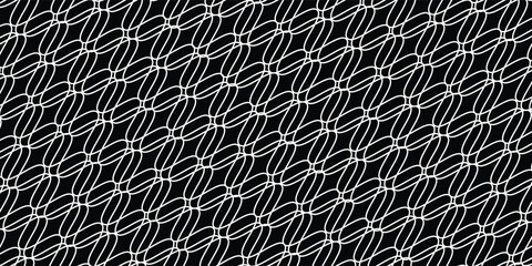 White line mesh texture for fishing nets. Supply chain block concept © HOSEN