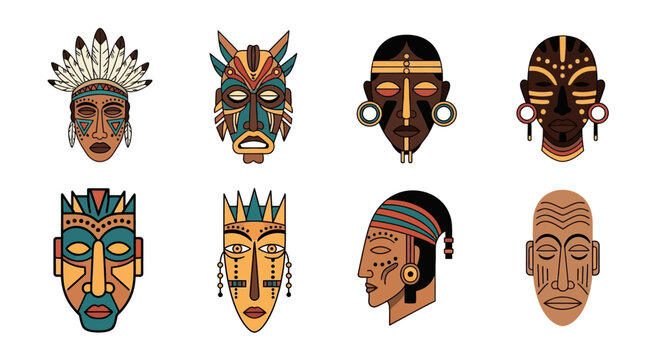 Tribal Masks Collection: African Culture and Art