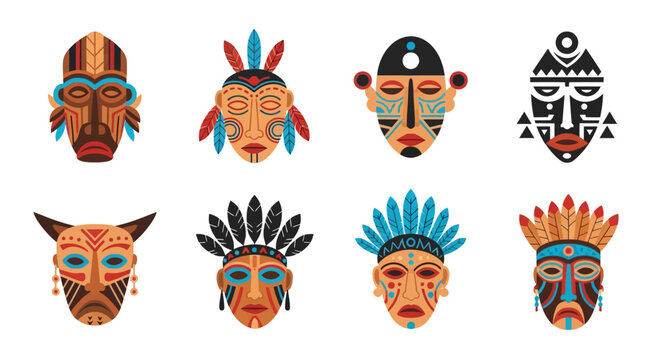 Tribal Masks Collection: African, Indigenous, Native American Art