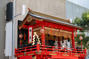 Fototapeta premium 社の都を彩る仙台青葉まつりの山鉾